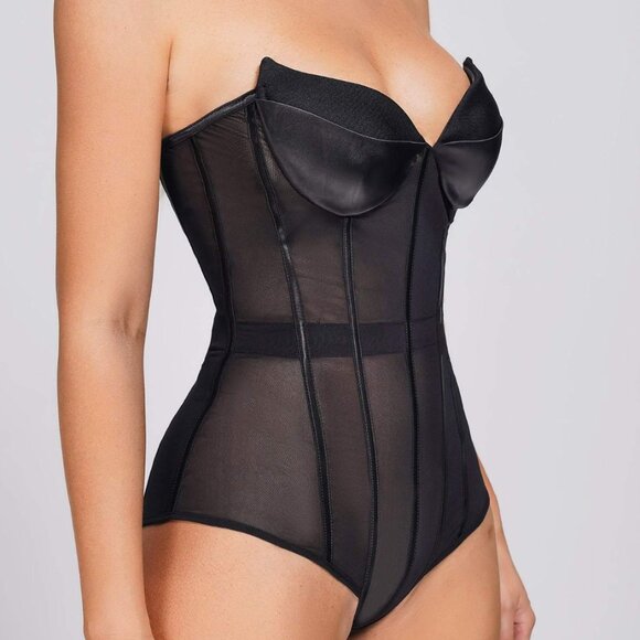 Sexy Mesh Bodysuit - Picture 2 of 6